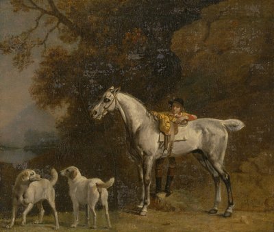 Studien für oder nach dem 3. Herzog von Richmond mit der Charleton-Jagd von George Stubbs